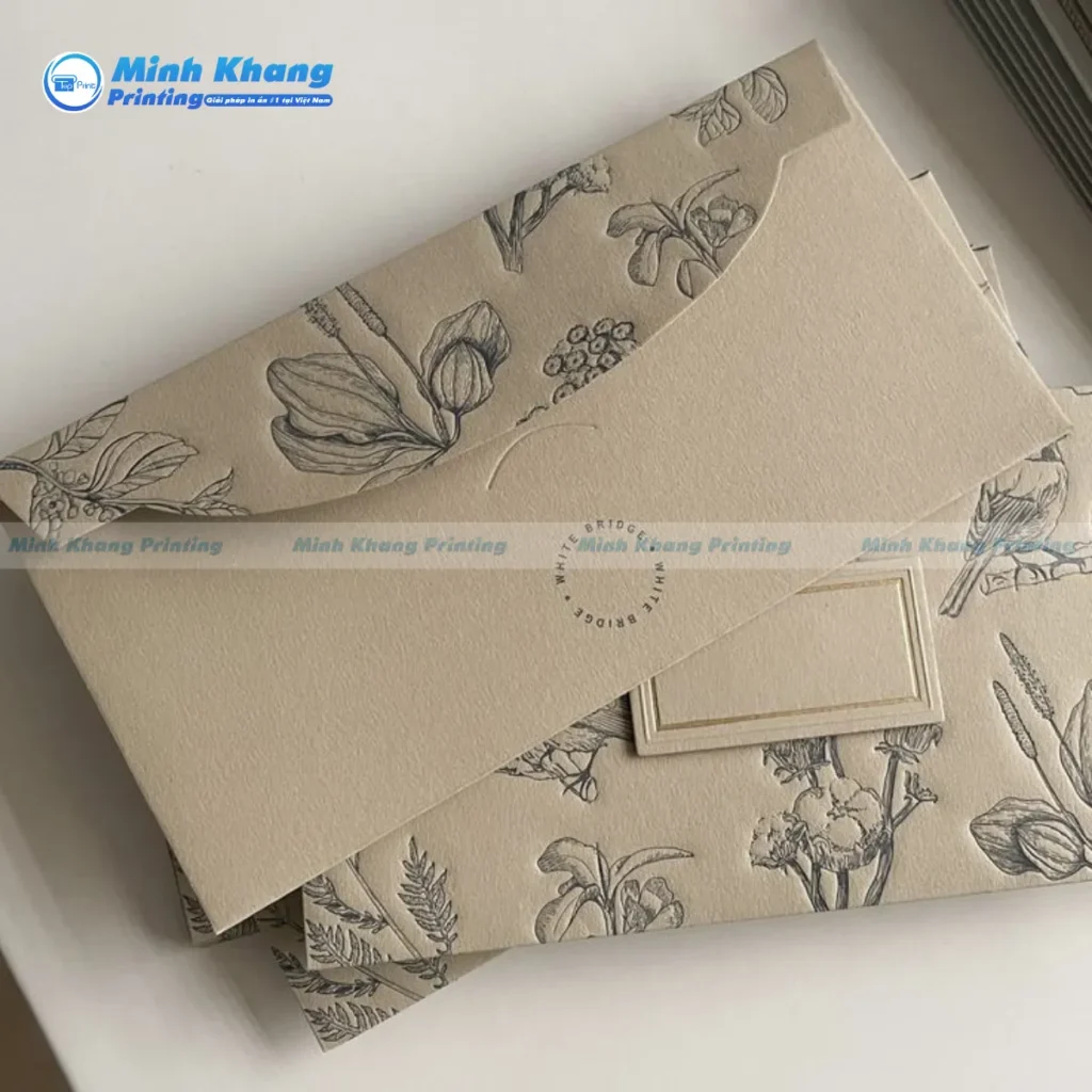 Những Lưu Ý Khi Thiết Kế Và Quy Cách In Bao Thư Giấy Kraft