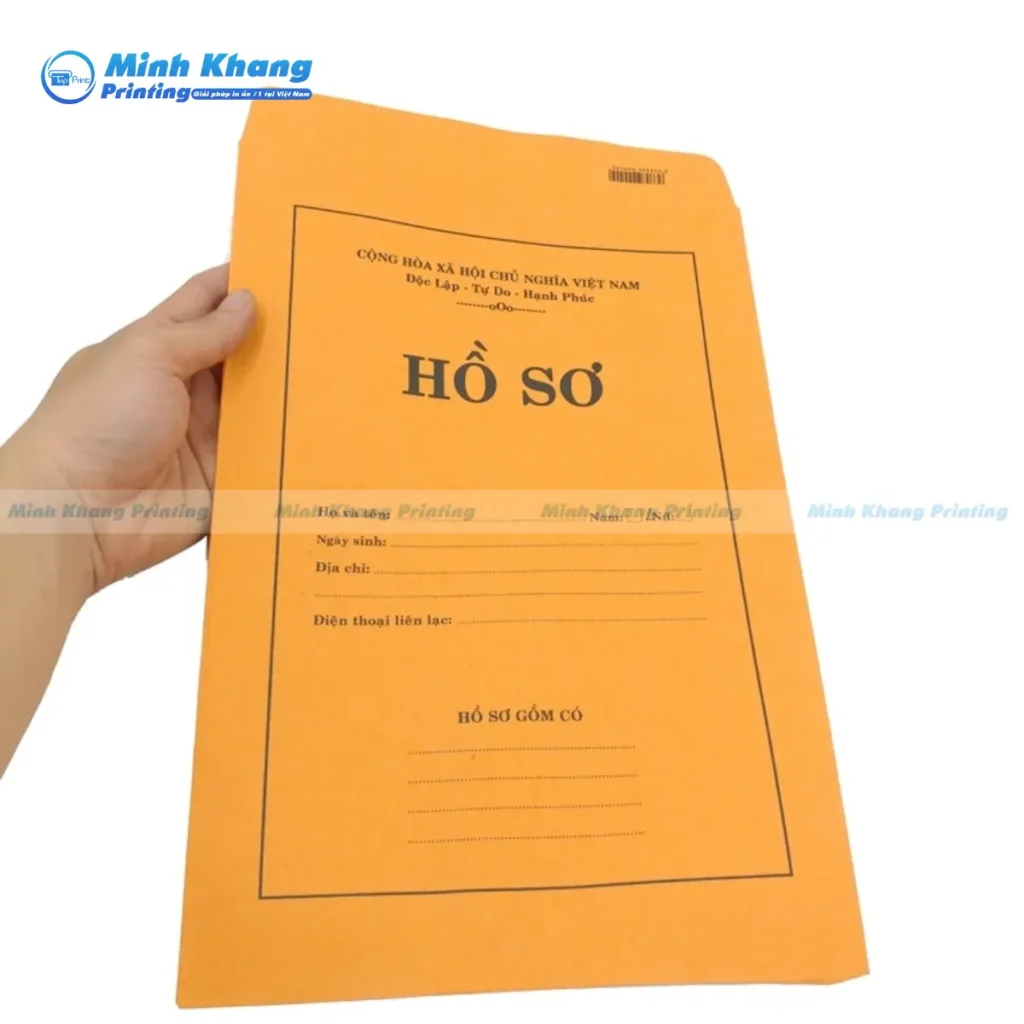 Quy Cách In Bao Thư Hồ Sơ Cho Doanh Nghiệp Theo Yêu Cầu