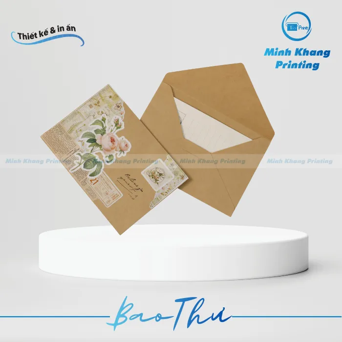 34+ Mẫu Bao Thư Vintage Giấy Kraft A4 A5 Đẹp & Chất Lượng