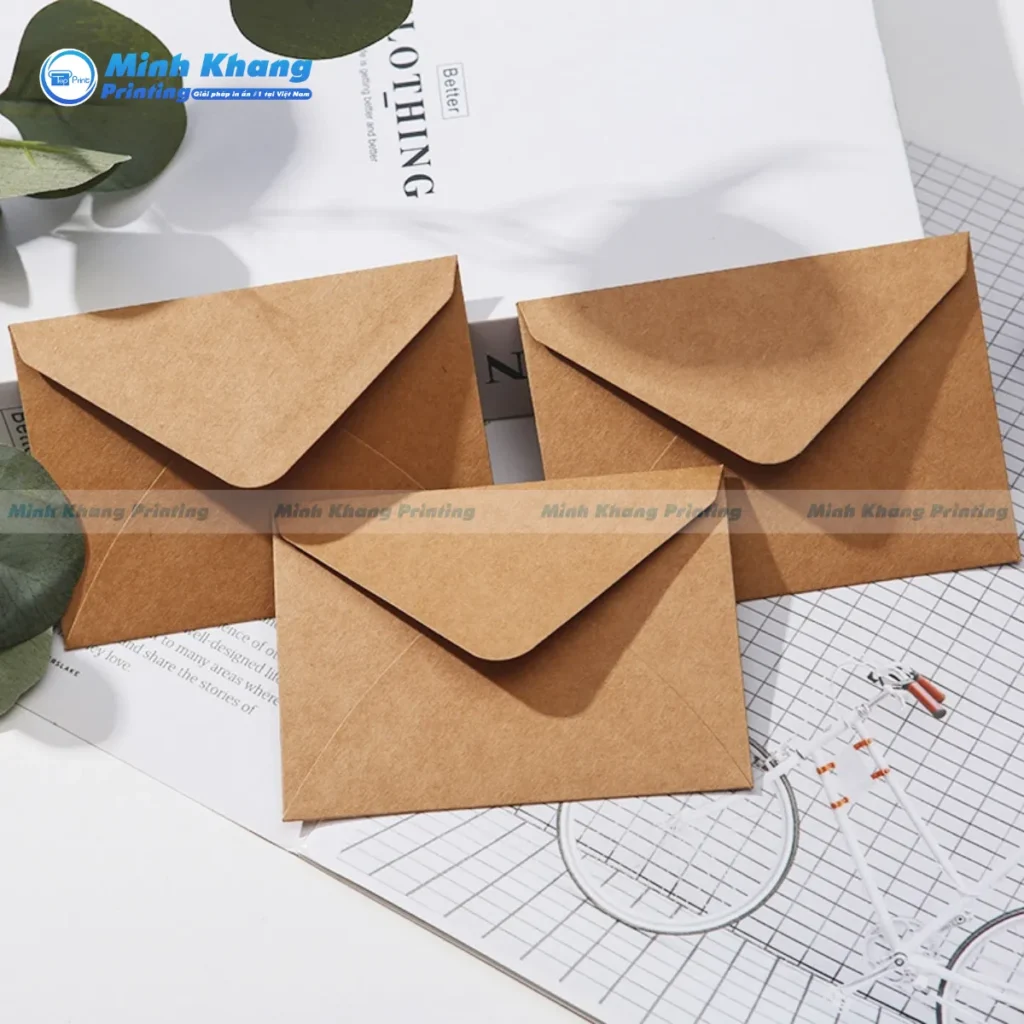 Mẫu phong bì cổ điển phong cách retro giúp nâng tầm giá trị cho những lá thư tay