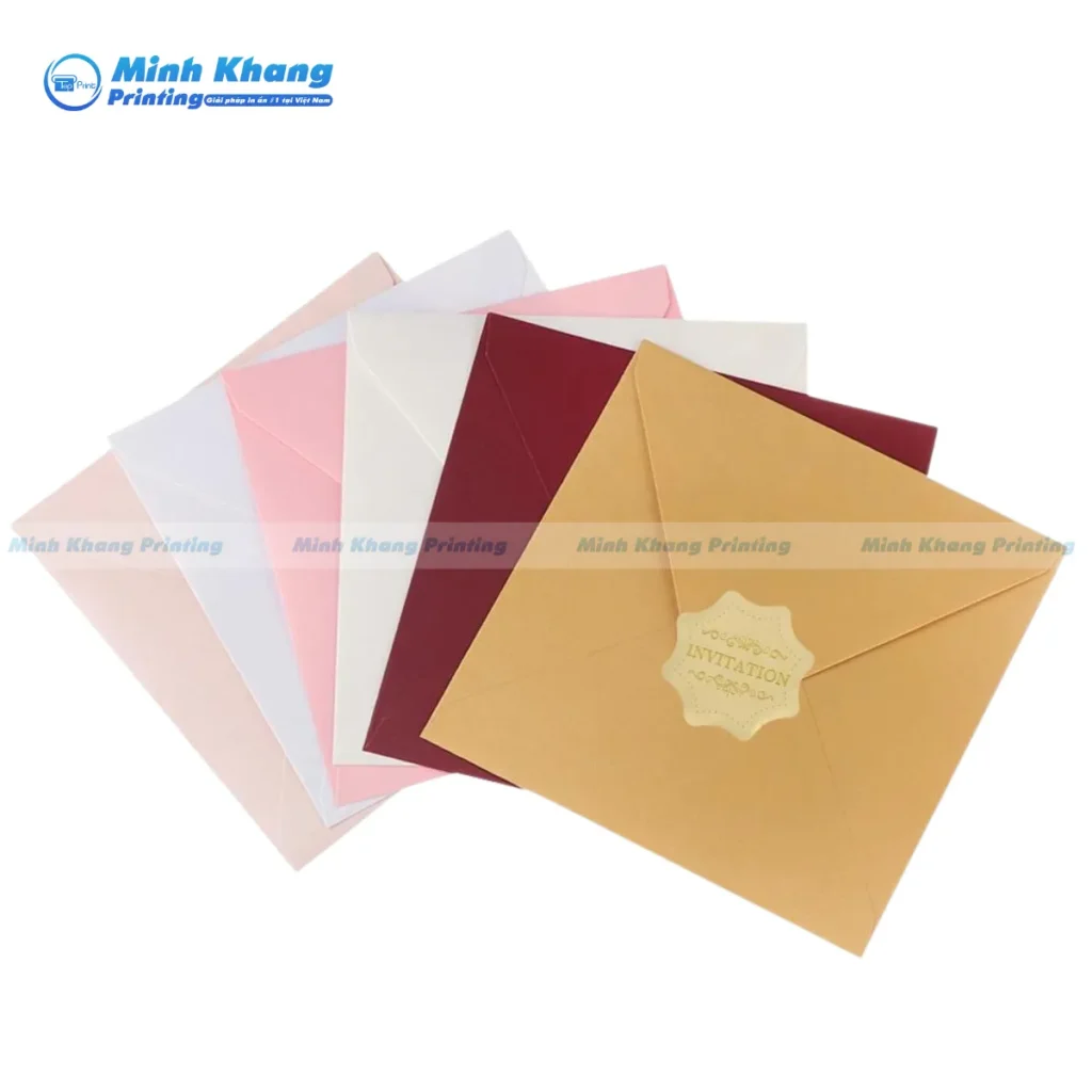 Quy Cách In Bao Thư Vuông Chuẩn Xác Bạn Cần Biết
