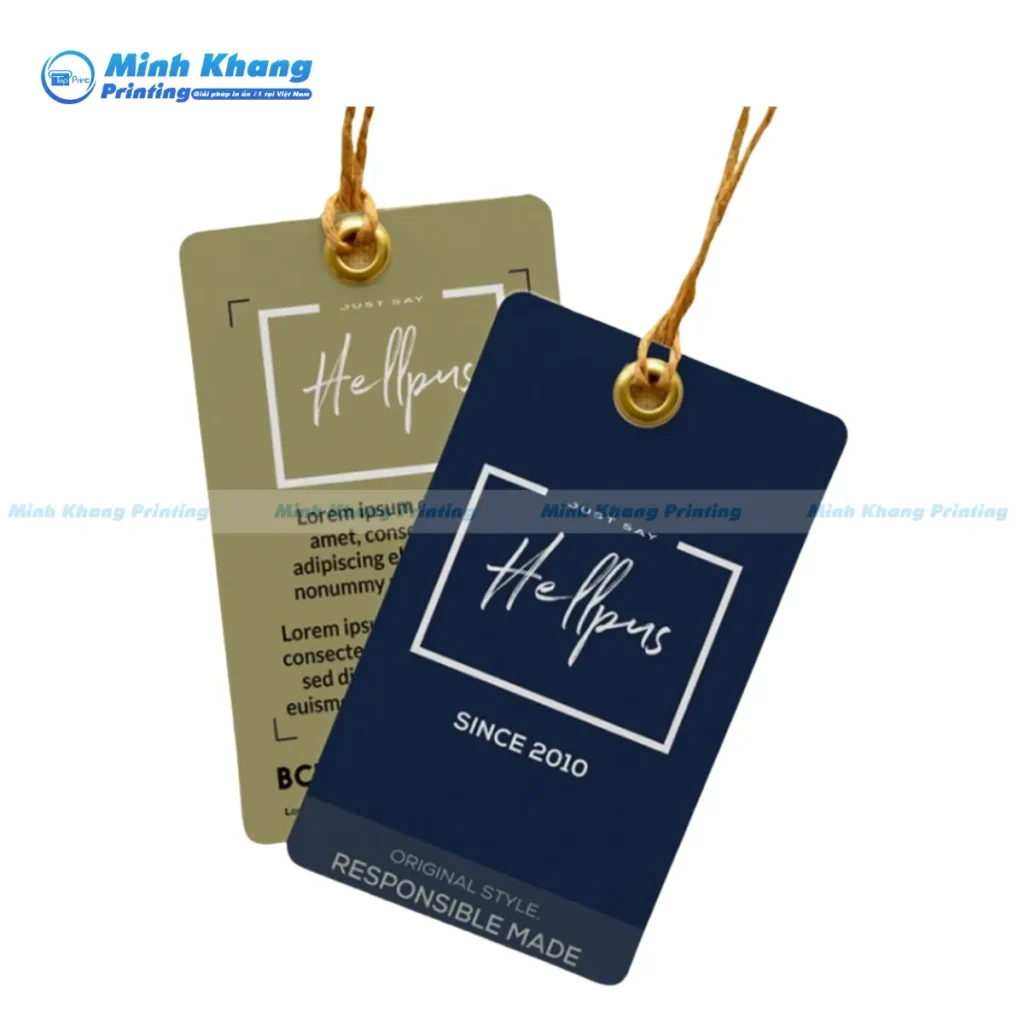 Tag Treo Là Gì? Tại Sao Thương Hiệu Cần In Tag Treo Chuyên Nghiệp?