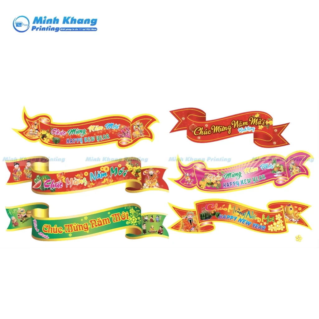 Mẫu tem dán hộp quà tết lấy ngay, giải quyết nhu cầu gấp gáp trong mùa cao điểm
