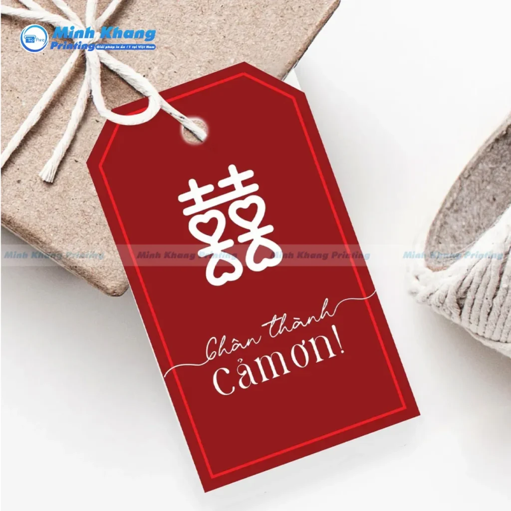 Tag Cảm Ơn Treo Quà Tặng Sự Kiện Đám Cưới, Sinh Nhật, Hội Nghị