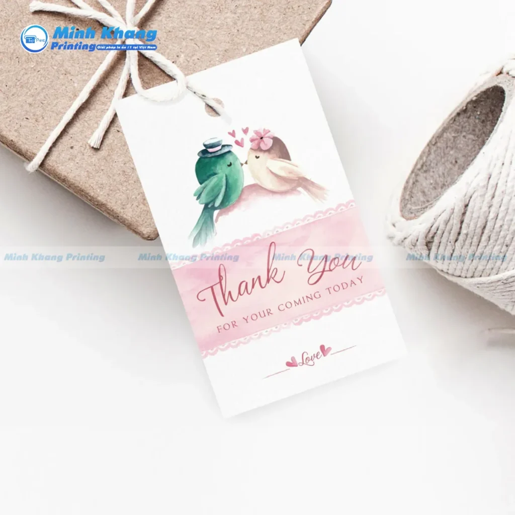 Tag Cảm Ơn Handmade Dành Cho Sản Phẩm Thủ Công, Tiệm Bánh