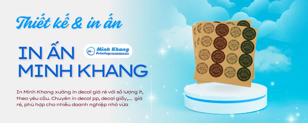 In Decal Giấy Kraft Giá Rẻ & Uy Tín & Chất Lượng Tại HCM