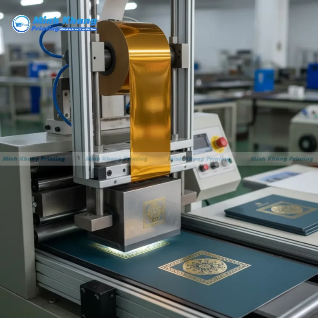 Khái Niệm Kỹ Thuật Ép Kim - Foil Stamping