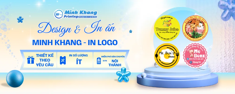 In Logo Dán Theo Yêu Cầu, Giá Rẻ HCM & Hà Nội