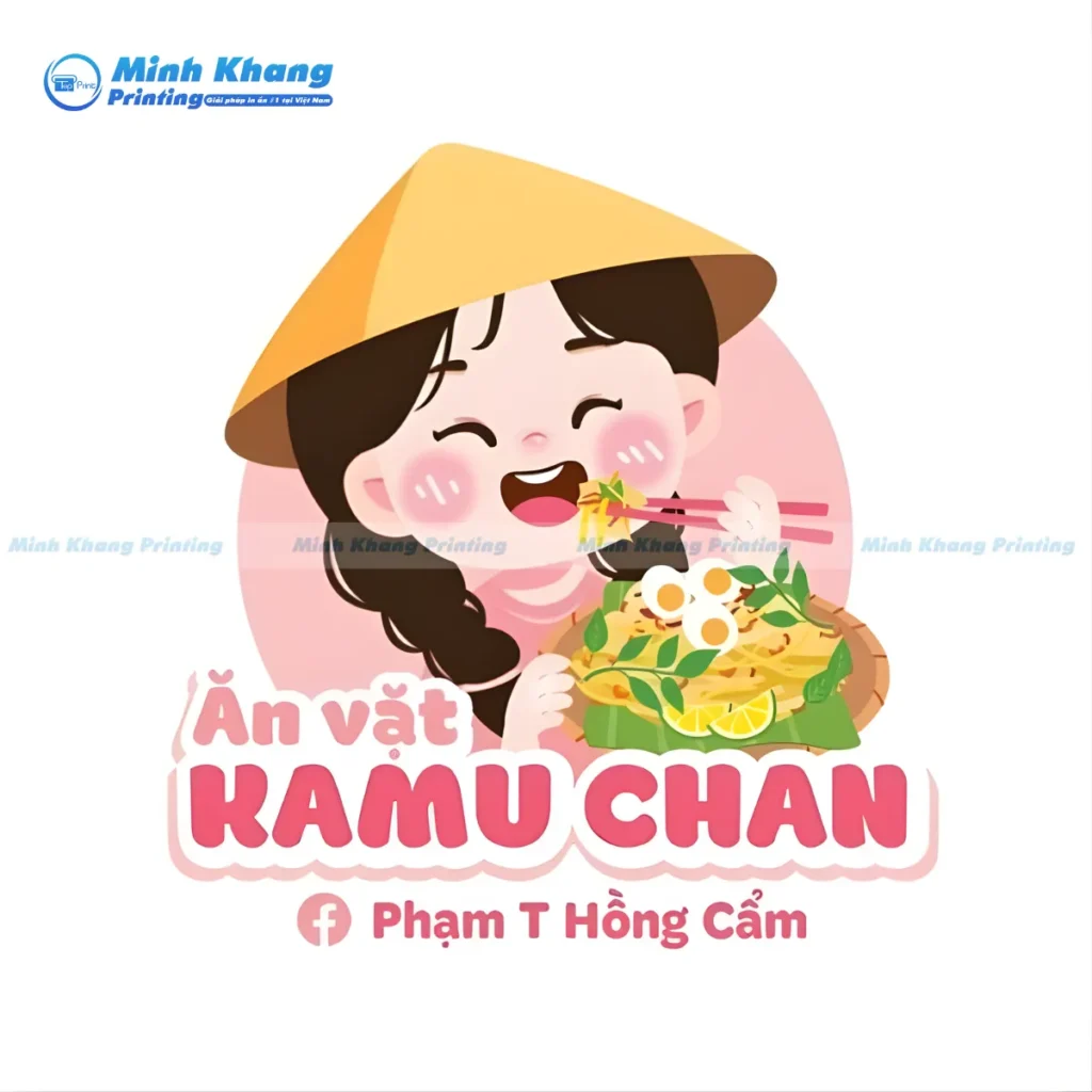 Quy Cách In Logo Ăn Vặt Chuyên Nghiệp, Bền Đẹp 