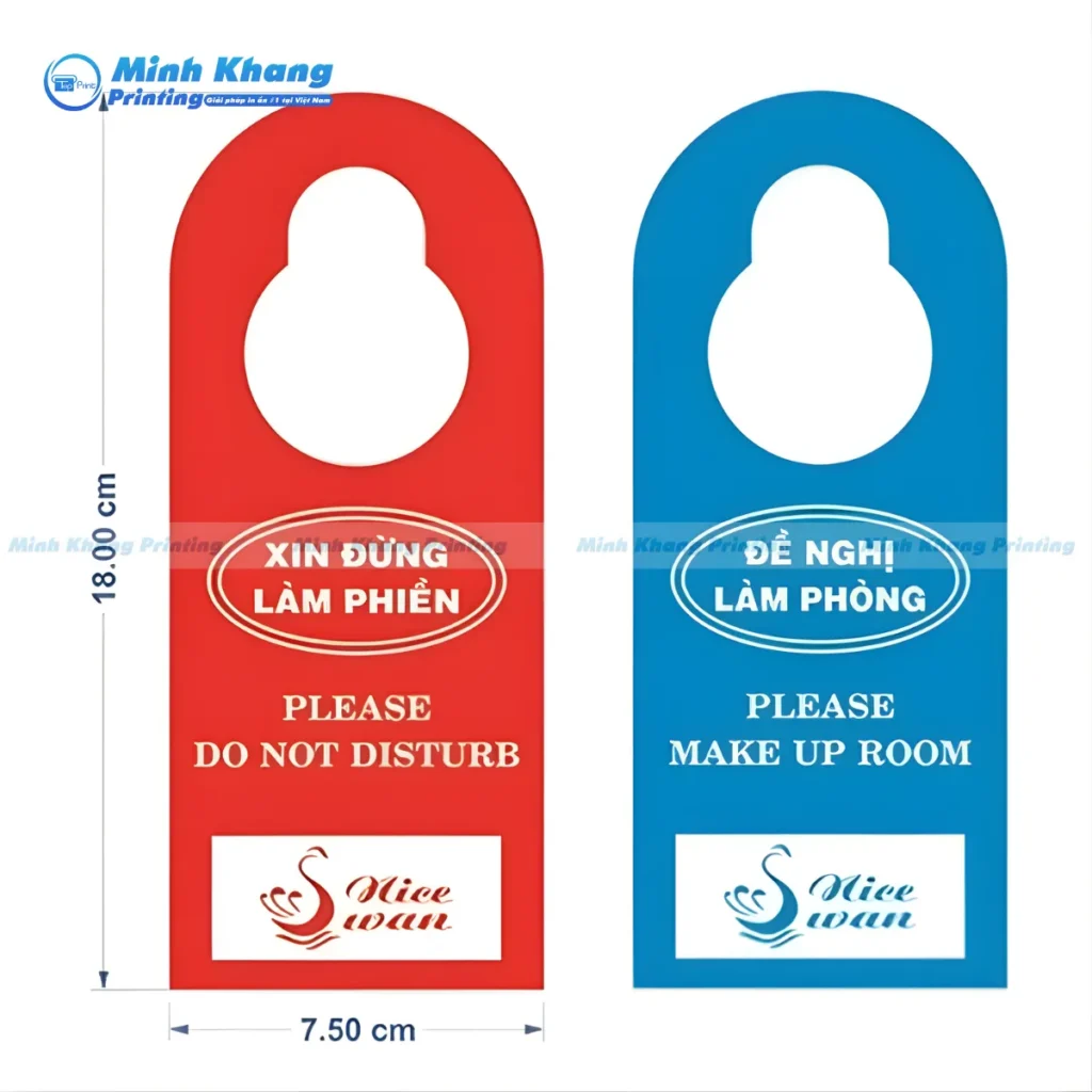 Công Dụng Thực Tế Của Tag Treo Cửa Phòng Khách Sạn