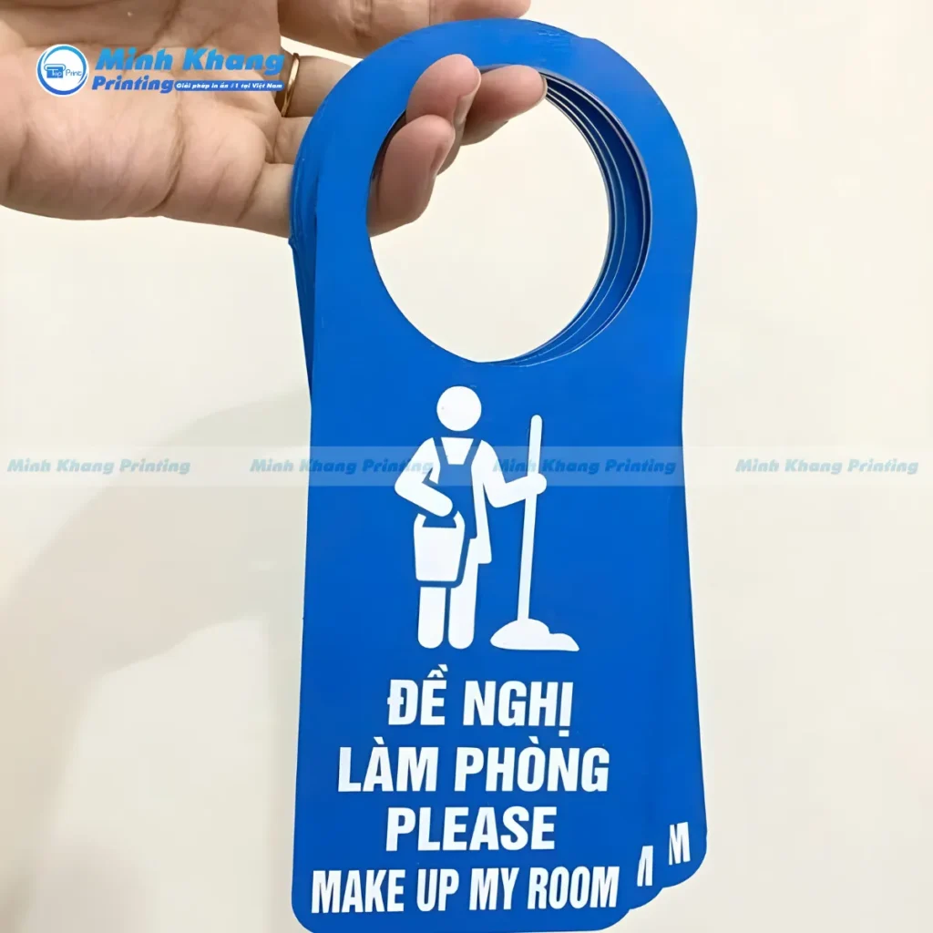 Những Lưu Ý Để Có Mẫu Tag Treo Cửa Phòng Khách Sạn Hiệu Quả