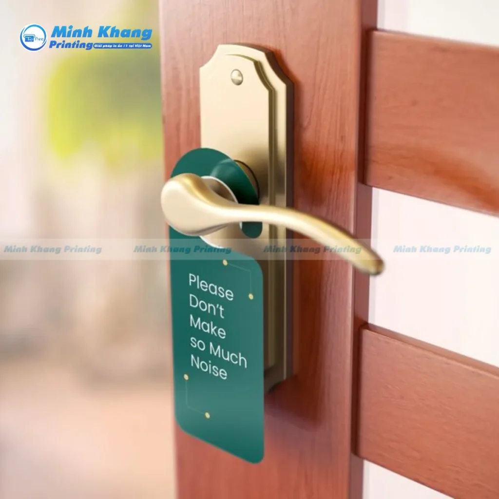 Quy Chuẩn Thiết Kế Và Kích Thước Tag Treo Cửa Khách Sạn