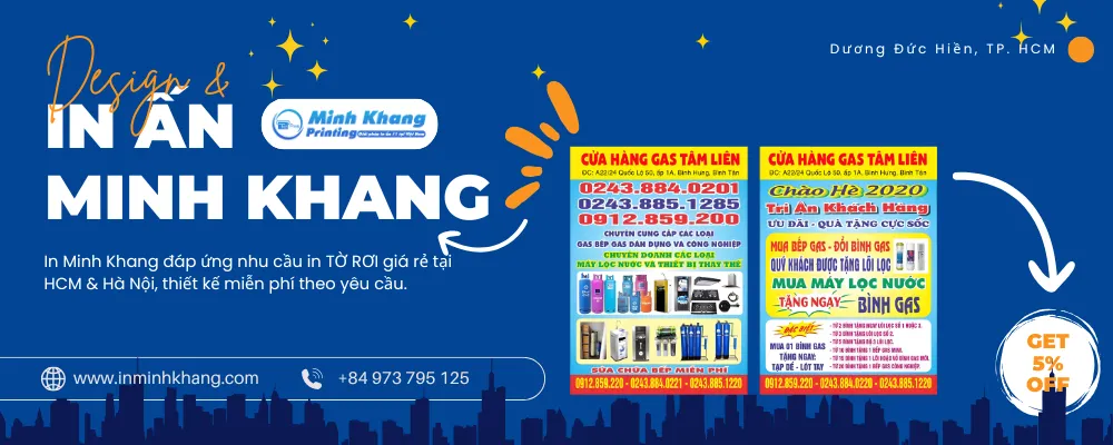41+ Mẫu Tờ Rơi Quảng Cáo Gas Thu Hút Khách Hàng Hiệu Quả Nhất