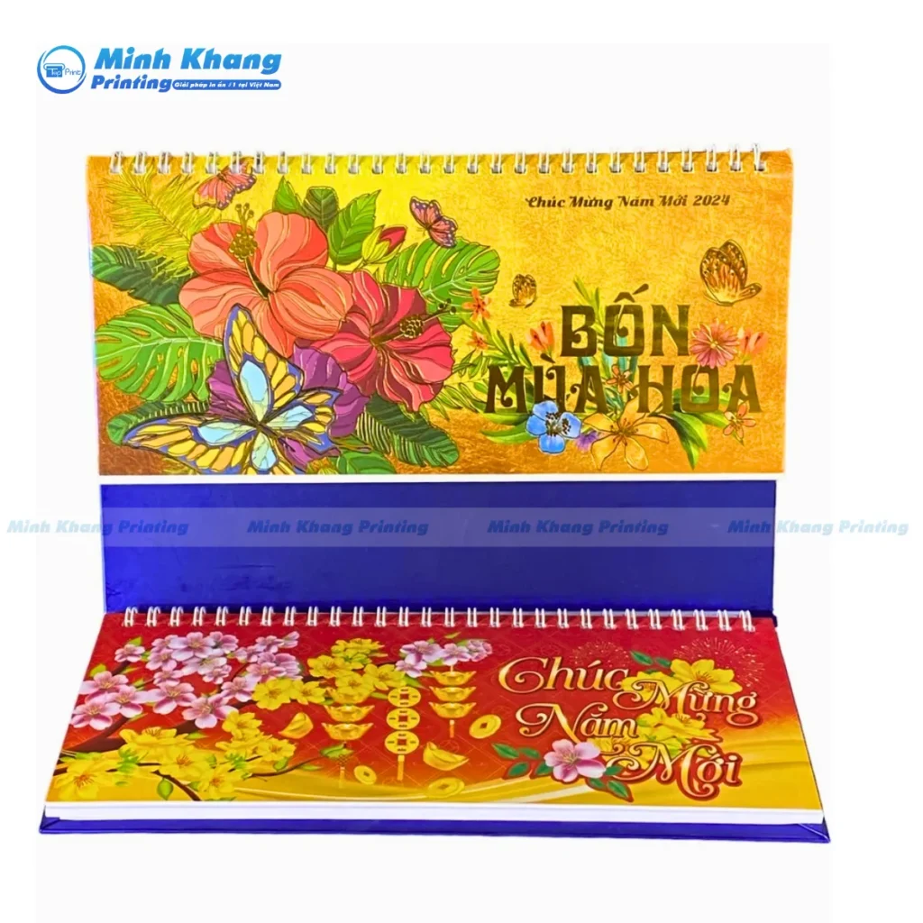 Lịch Để Bàn Chữ M Tích Hợp Ghi Chú Tiện Lợi