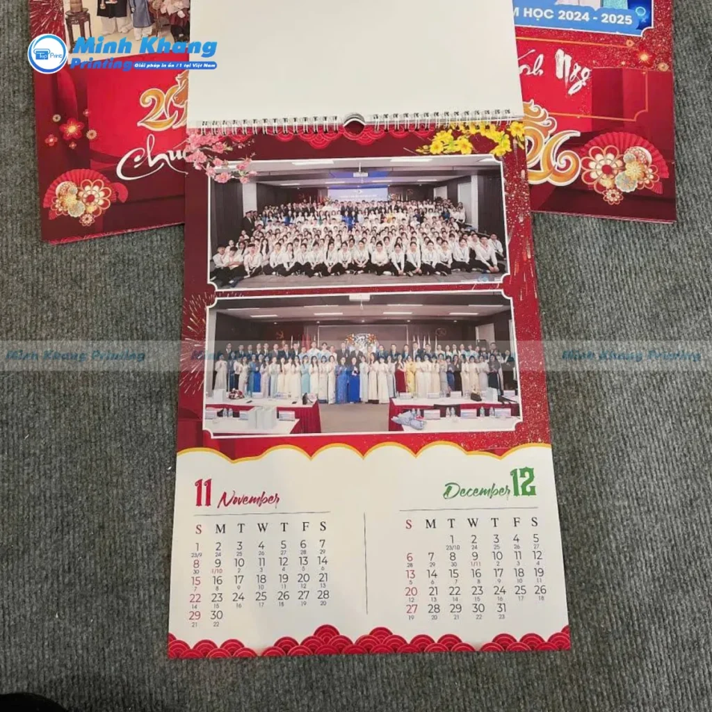 Lịch Treo Tường 7 Tờ Là Gì? Quy Cách In Ấn Chuẩn Nhất