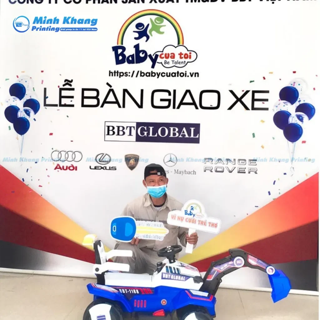 Mẫu hashtag chụp ảnh lễ giao xe giá rẻ cắt CNC tinh xảo theo hình dáng chìa khóa 