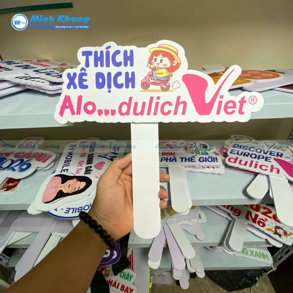 Mẫu hashtag formex dán decal công ty du lịch Việt