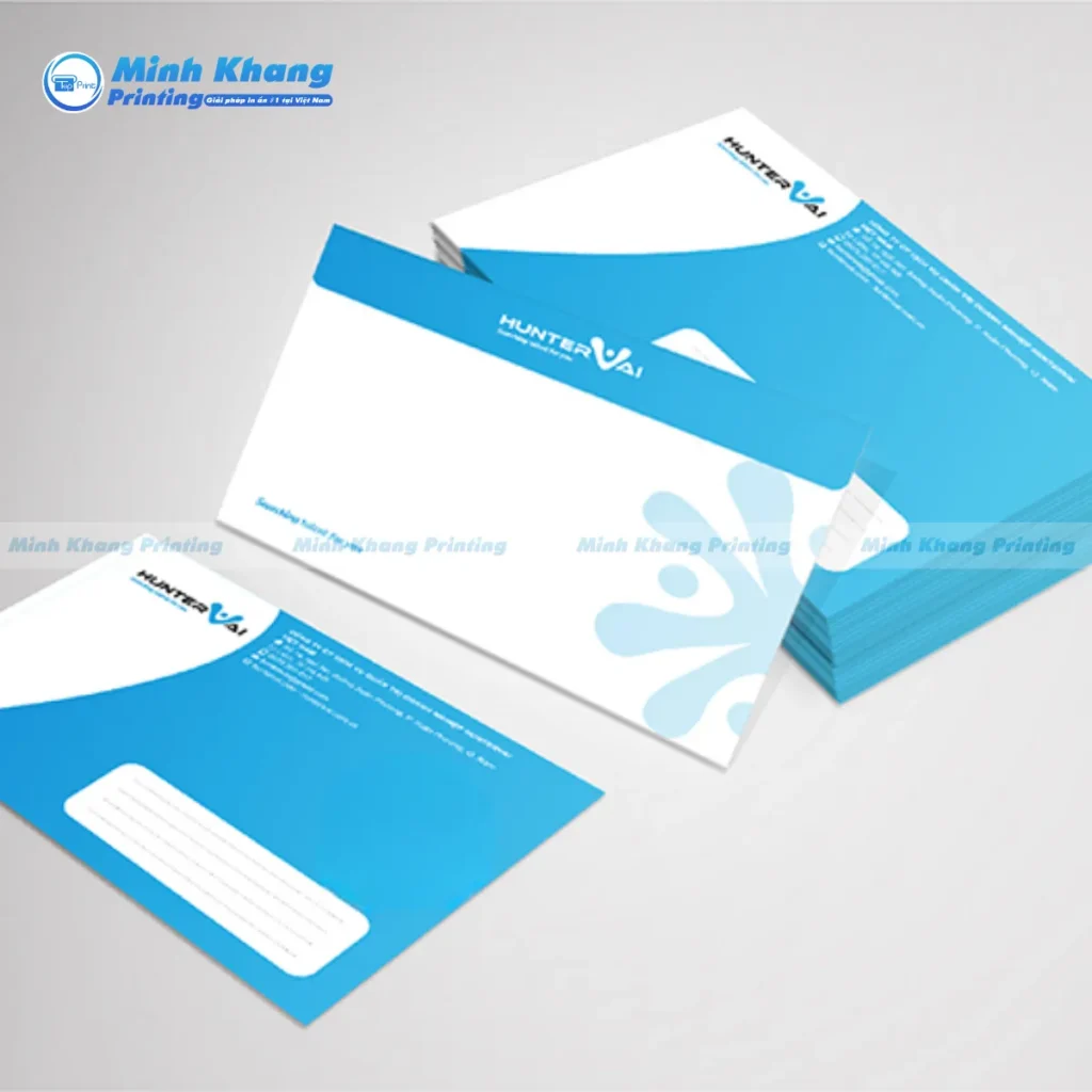 Mẫu phong bì có cửa sổ kích thước A4 giúp bảo quản các loại hợp đồng và hồ sơ năng lực nguyên vẹn