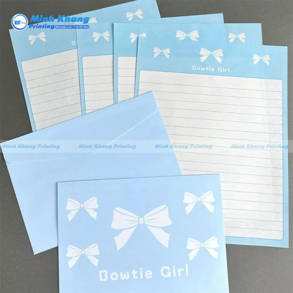 Kích Thước, Chất Liệu & In Ấn Phổ Biến Cho Phong Bì Nắp Chữ V
