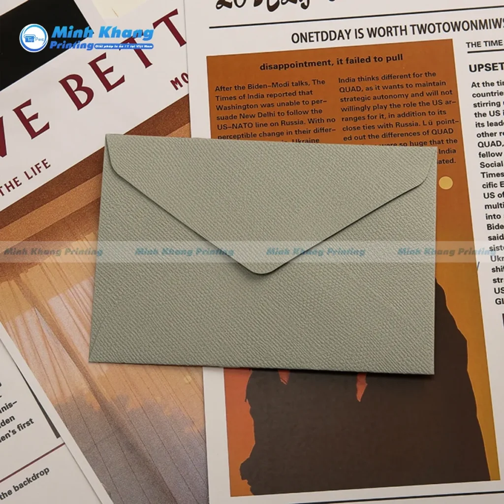 Phong Bì Nắp Chữ V Là Gì? Tại Sao Lại Trở Thành Xu Hướng?