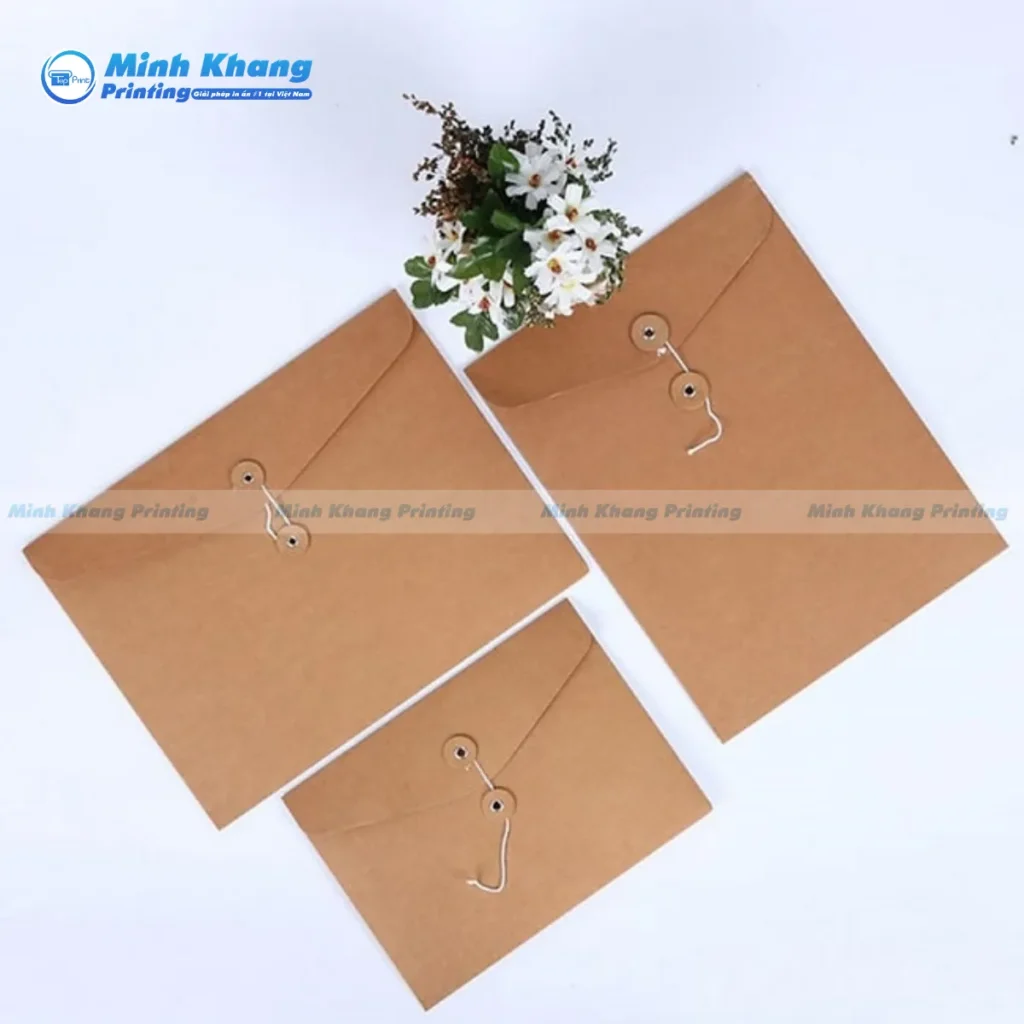 Những Lưu Ý Quan Trọng Khi Đặt In Phong Bì Nắp Gài