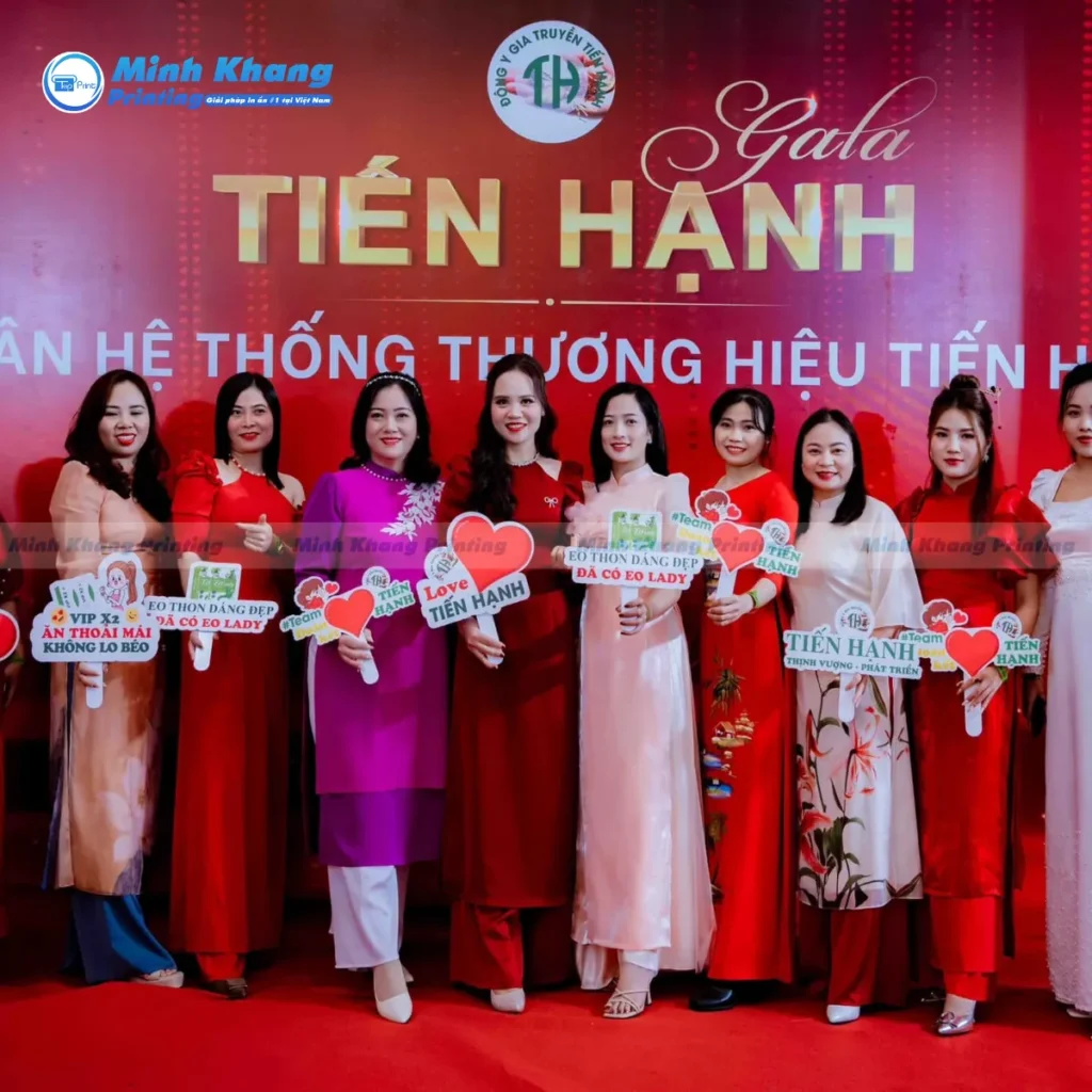 Tiêu Chuẩn Kỹ Thuật In Ấn Hashtag Sự Kiện Cầm Tay Chuẩn