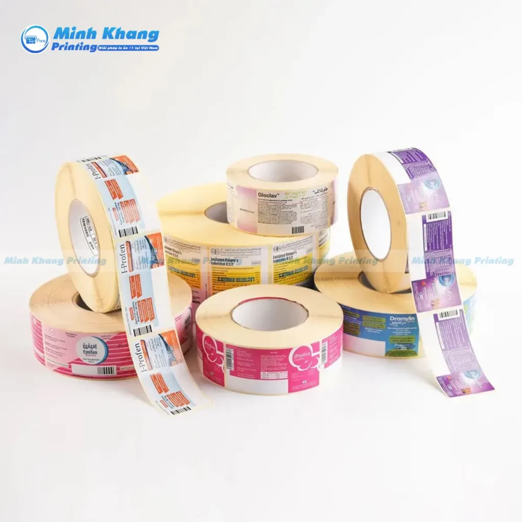 In Minh Khang Printing Có Các Quy Cách In Decal Cuộn Nào?