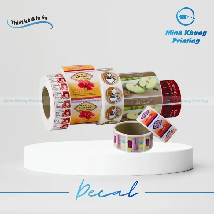 In Decal Cuộn Giá Rẻ, Số Lượng Ít Tại TPHCM & Hà Nội
