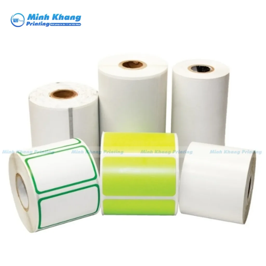 Mẫu decal cuộn niêm phong thiết kế đặc biệt sẽ xé rách ngay khi bị mở nắp