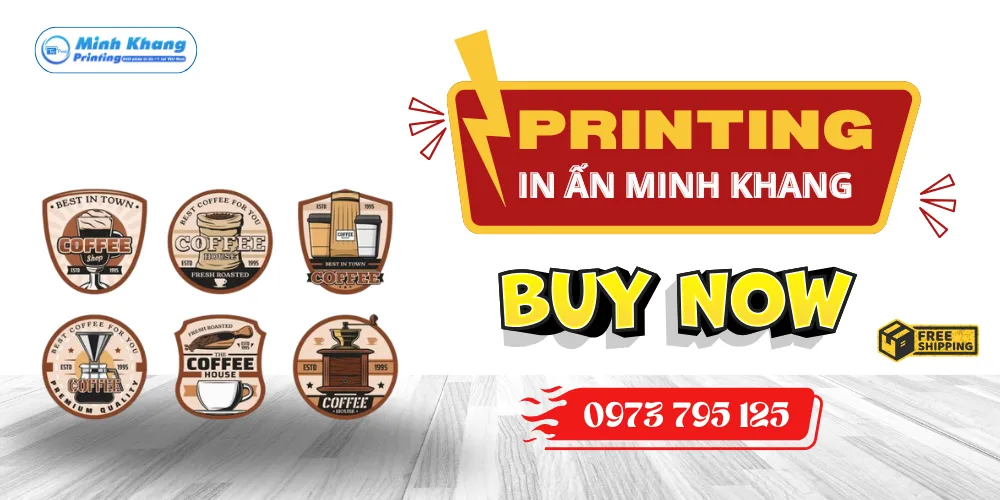 In Logo Dán Ly Nhựa Giá Rẻ, Số Lượng Ít Tại HCM & Hà Nội