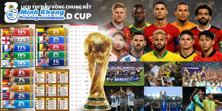 Tải Miễn Phí File Vector Lịch Thi Đấu World Cup Giờ Việt Nam