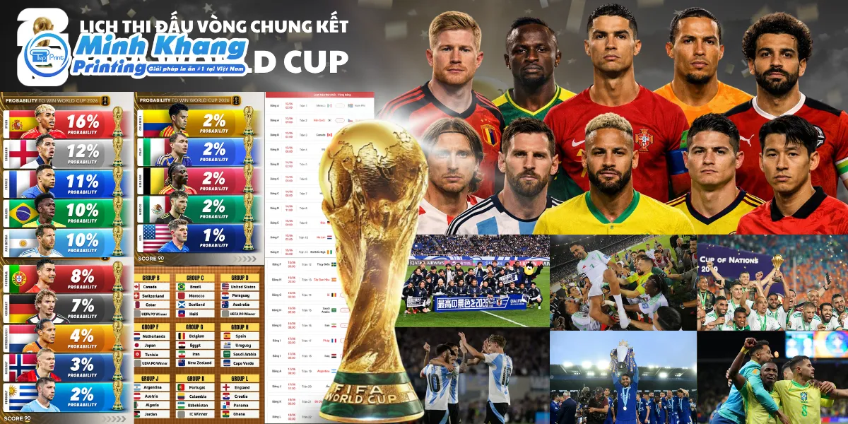 Tải Miễn Phí File Vector Lịch Thi Đấu World Cup Giờ Việt Nam