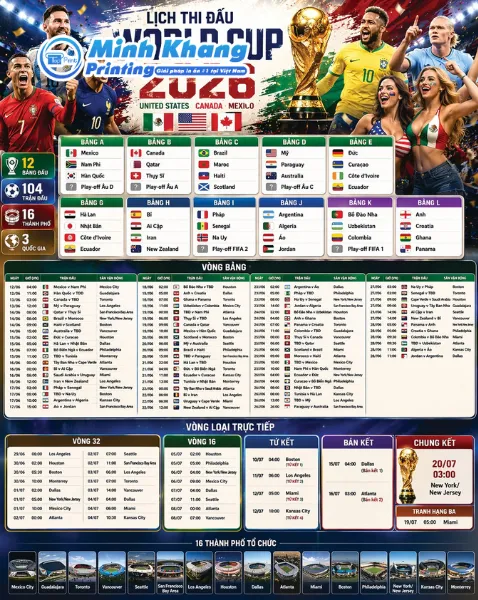 Cách xem trực tiếp World Cup 2026 tại Việt Nam