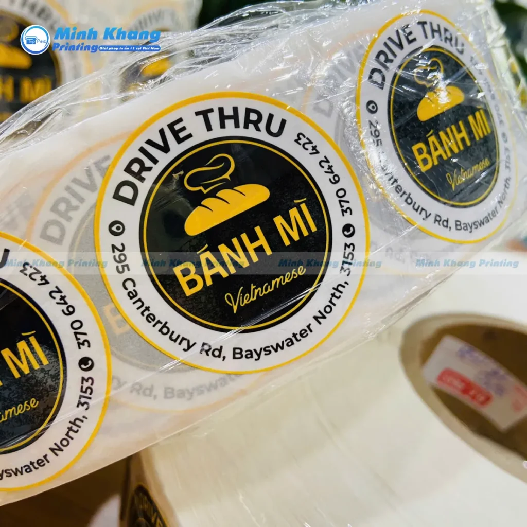 Quy Cách In Logo Bánh Mì Đẹp, Bền Và Chất Lượng