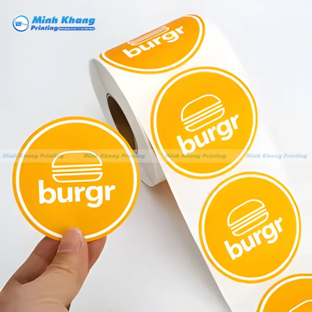 Những Điều Cần Biết Khi Chọn Quy Cách In Logo Nhà Hàng Dán