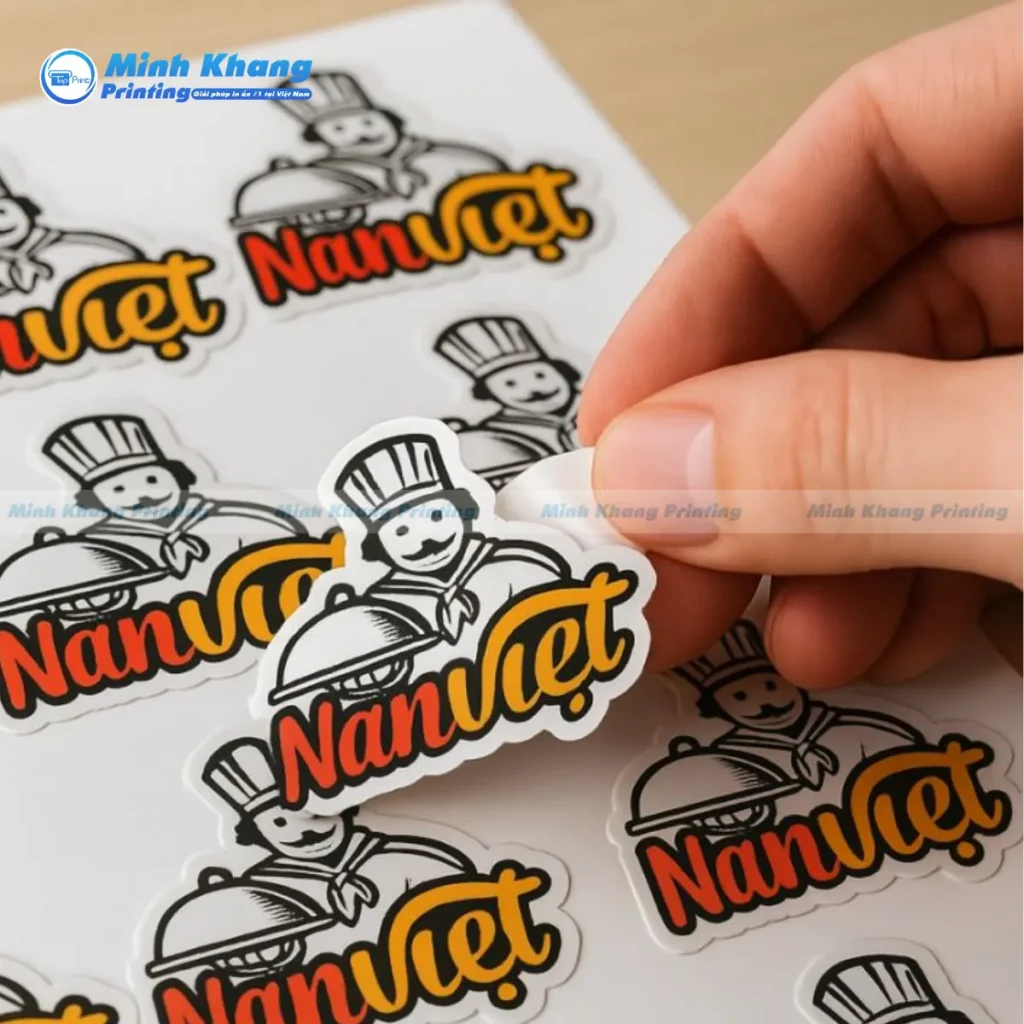 Mẫu logo nhà hàng phục vụ cơm văn phòng mang phong cách hiện đại thu hút khách