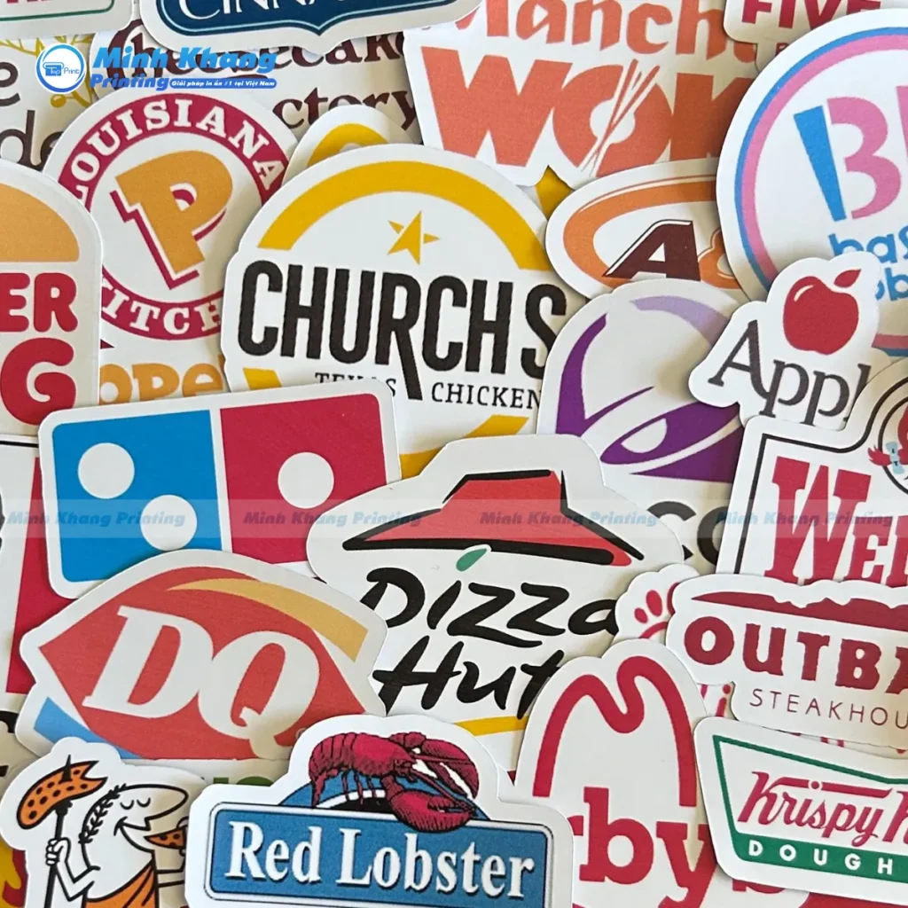 Những Điều Cần Biết Khi Chọn Quy Cách In Logo Nhà Hàng Dán