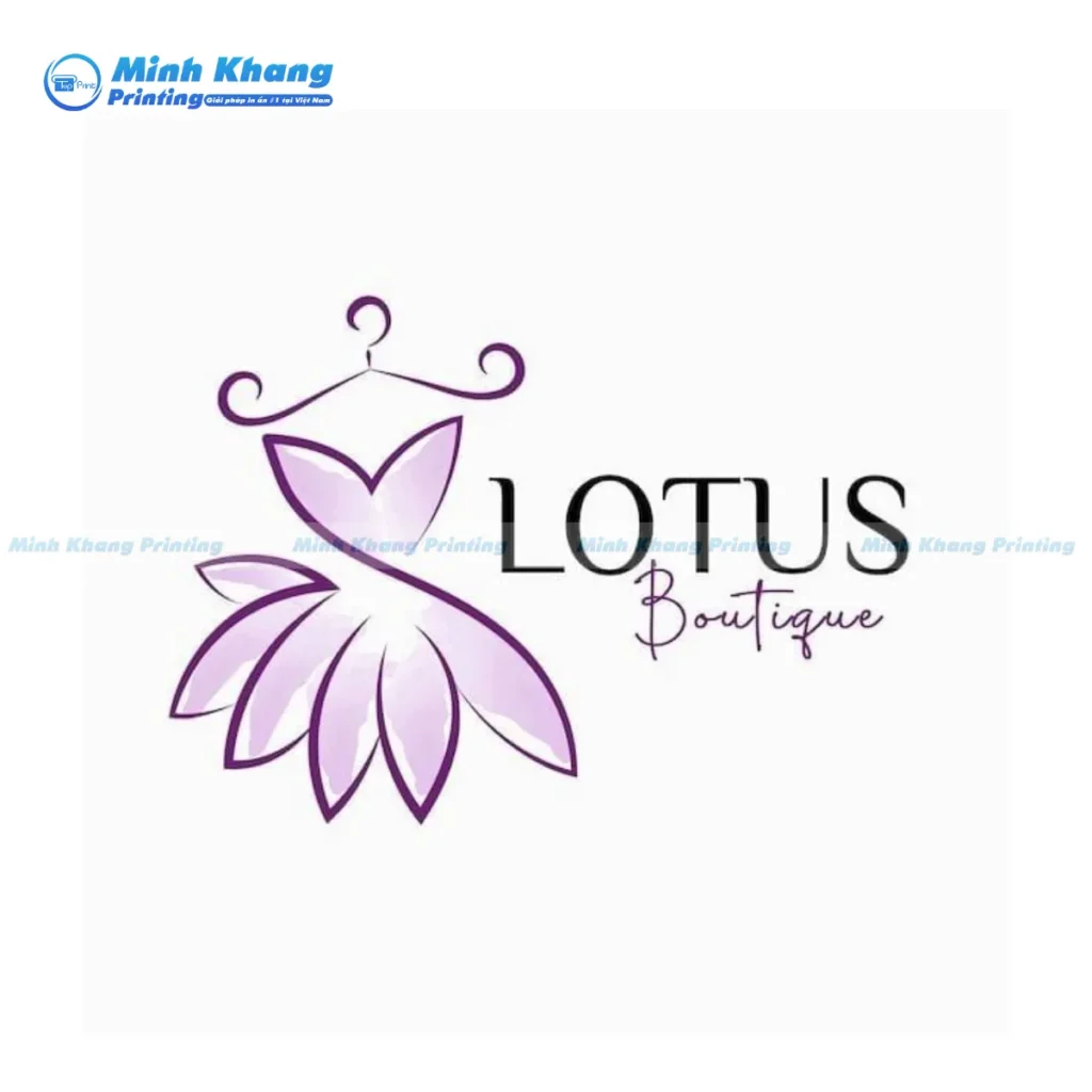 Mẫu logo shop thời trang nữ mang phong cách tối giản với nét chữ ký thanh lịch.