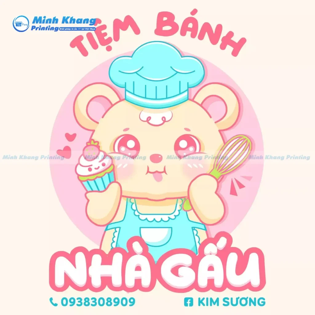 Bí Quyết Sở Hữu Thiết Kế Logo Tiệm Bánh Vạn Người Mê
