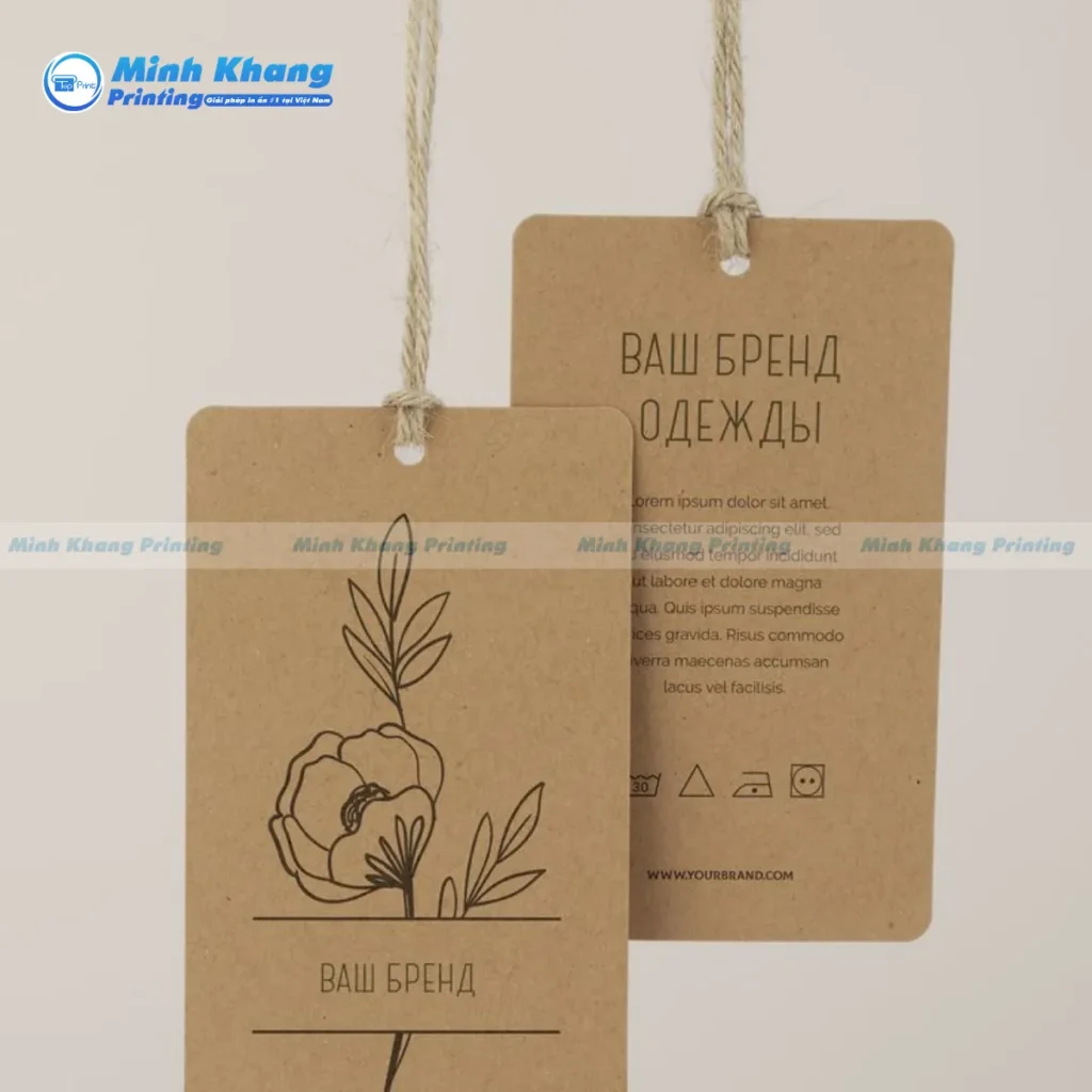 Lợi Ích Khi Sử Dụng Tag Giấy Kraft Cho Sản Phẩm