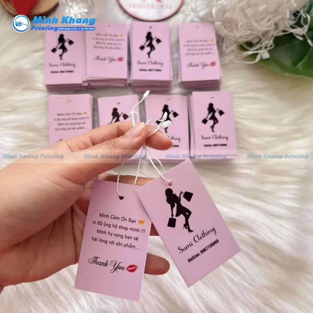 Các Chất Liệu In Tag Quần Áo Phổ Biến Nhất Hiện Nay