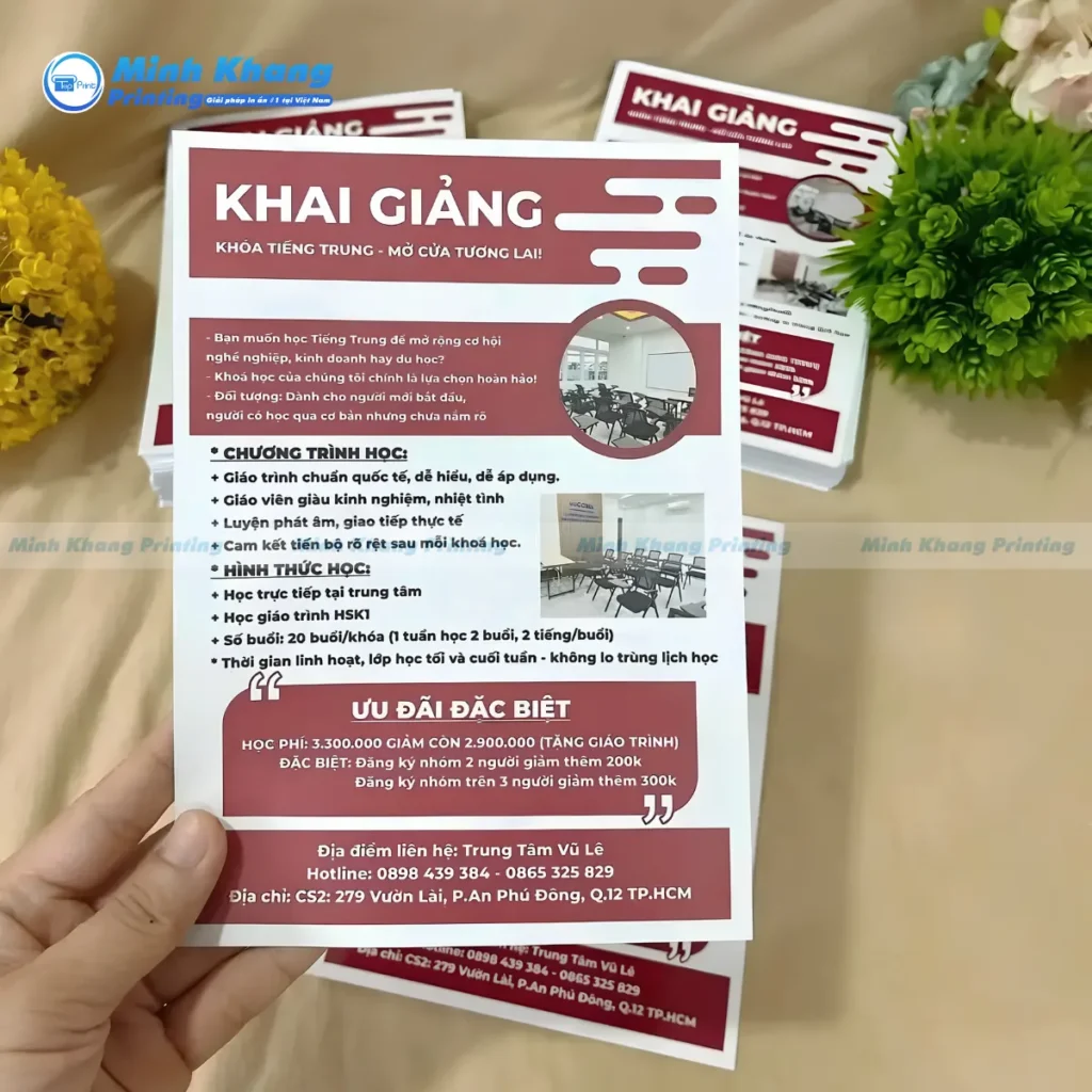4 Yếu Tố Cốt Lõi Để Thiết Kế Tờ Rơi Dán Tường Đạt Hiệu Quả Cao