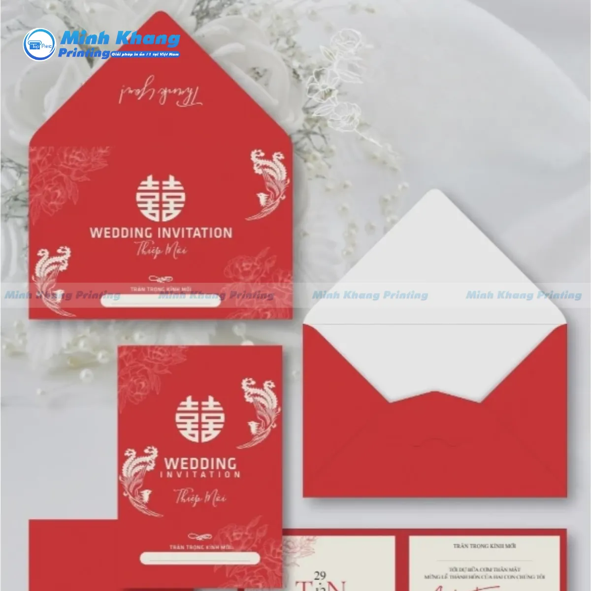 50+ Mẫu Bao Thư Thiệp Cưới Sang Trọng & Xu Hướng Mới 2026