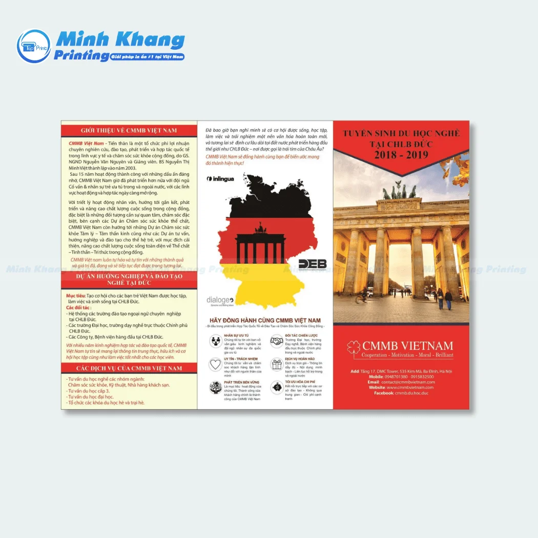33+ Mẫu Brochure Du Học Đẹp – Hấp Dẫn Học Viên