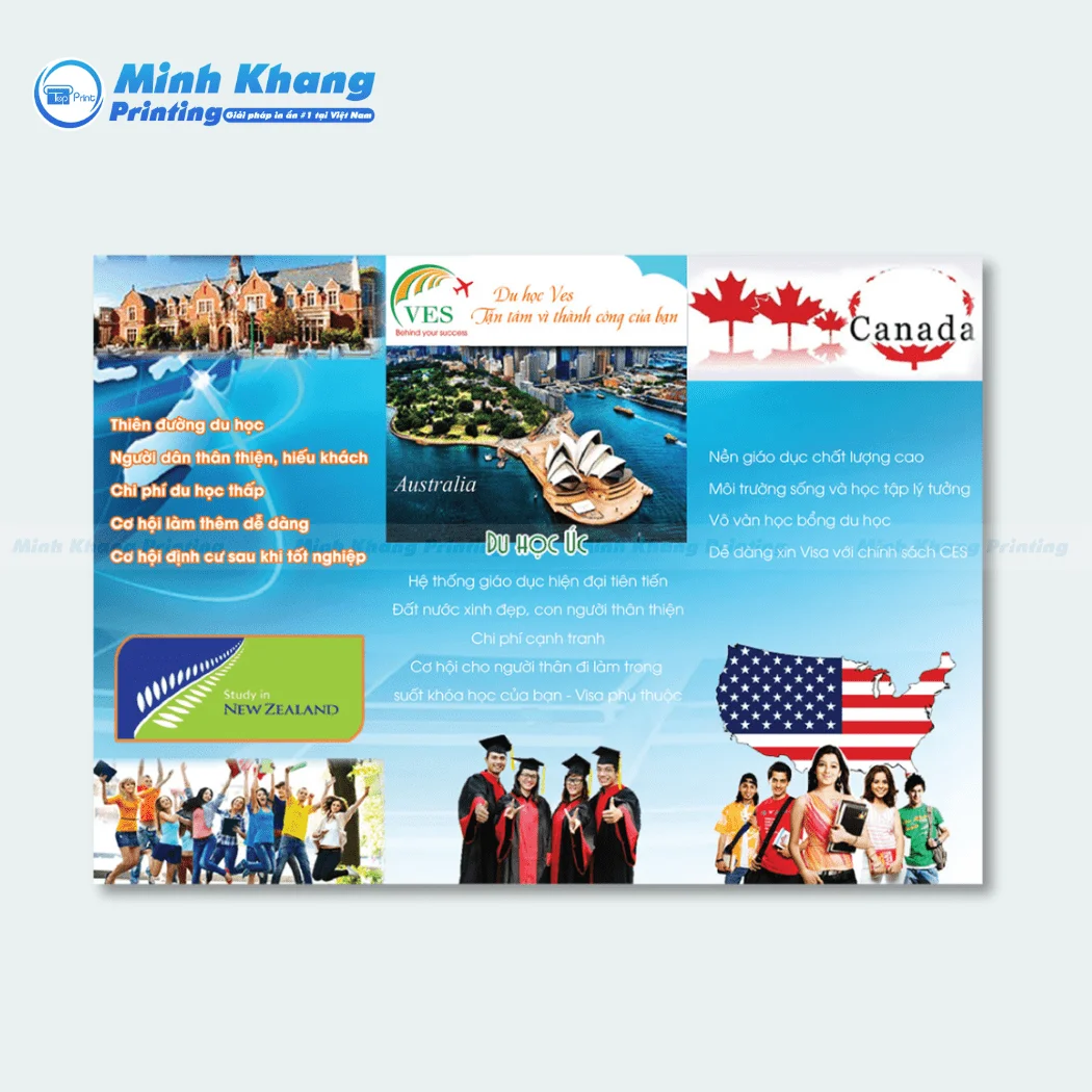 33+ Mẫu Brochure Du Học Đẹp – Hấp Dẫn Học Viên