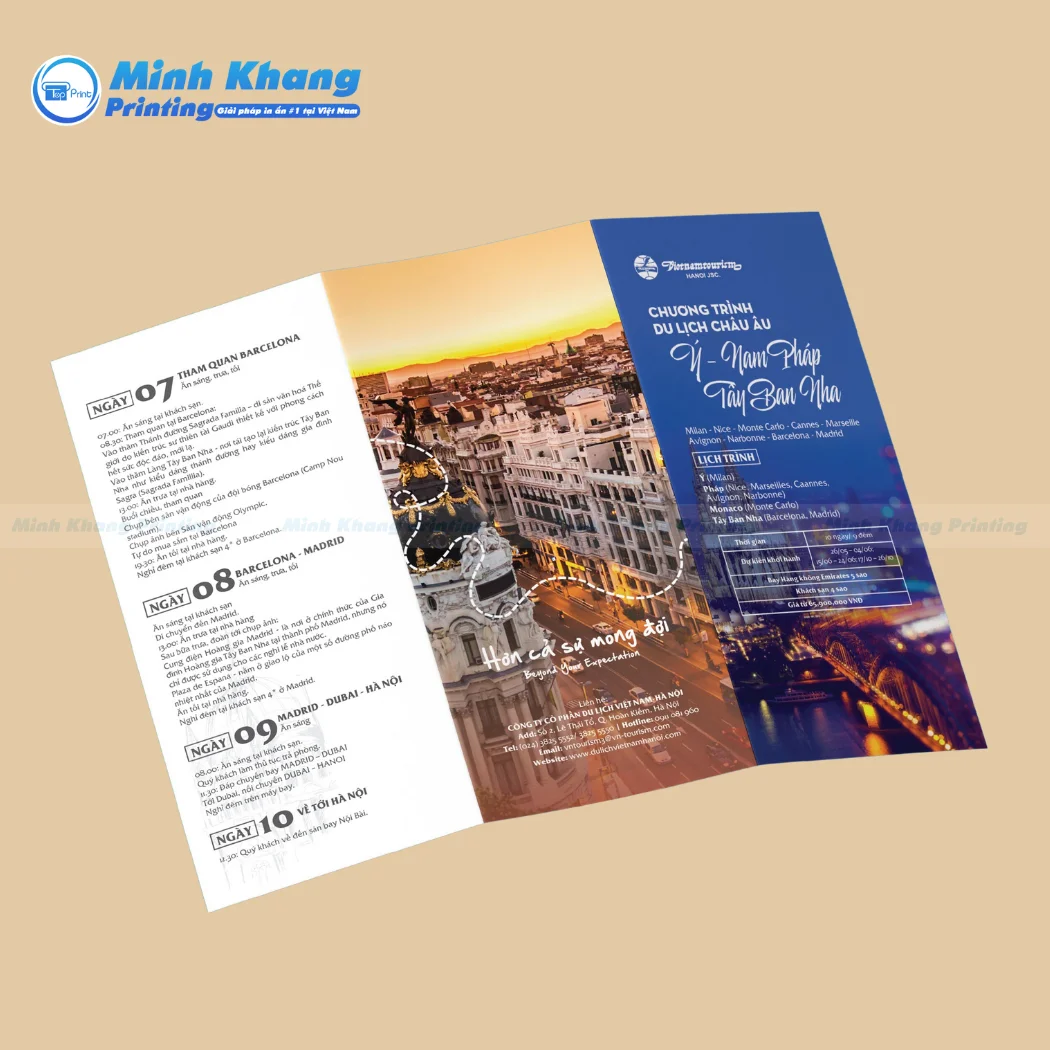 99+ Mẫu Brochure Du Lịch Đẹp – Du Lịch Việt Nam