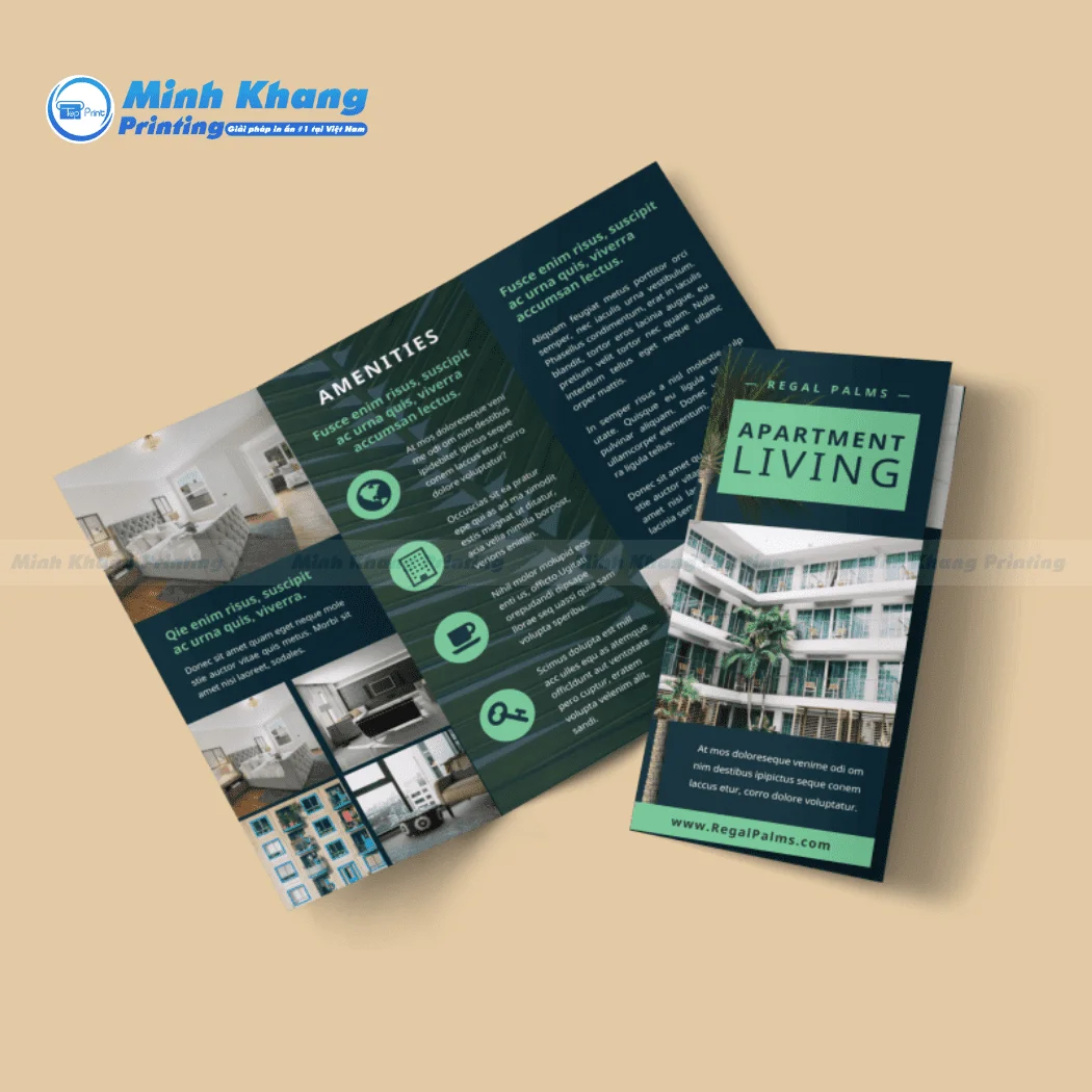 22+ Mẫu Thiết Kế Brochure Gấp 3 Đẹp Cuốn Hút & Ấn Tượng
