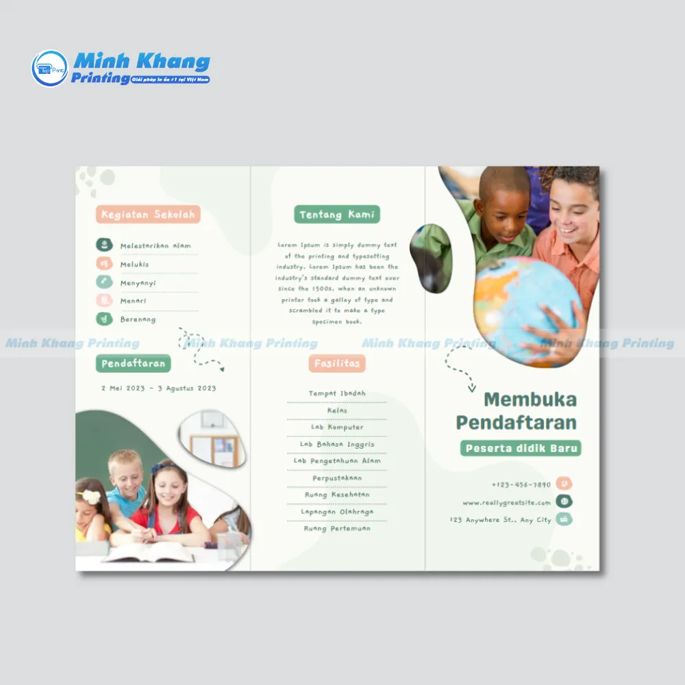 33+ Mẫu Brochure Giáo Dục Đẹp Tạo Sự Chuyên Nghiệp