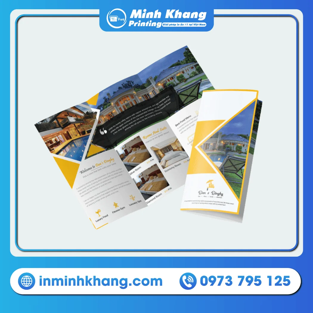101+ Mẫu Brochure Khách Sạn Đẹp 4 Sao, 5 Sao Đẳng Cấp