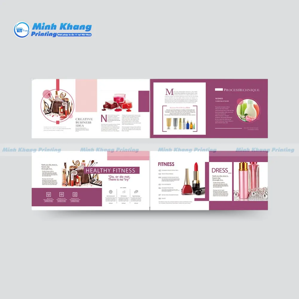 Gợi Ý 18+ Mẫu Brochure Mỹ Phẩm Đẹp Mắt & Sang Trọng